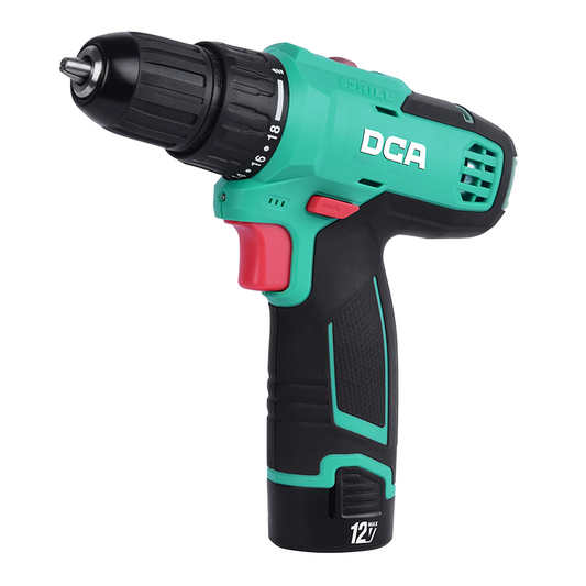 DCA ADJZ1202E 12V Cordless Driver Drill - Compact and Lightweight Design