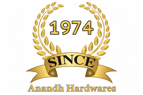 Anandh Hardwares Refined Logo