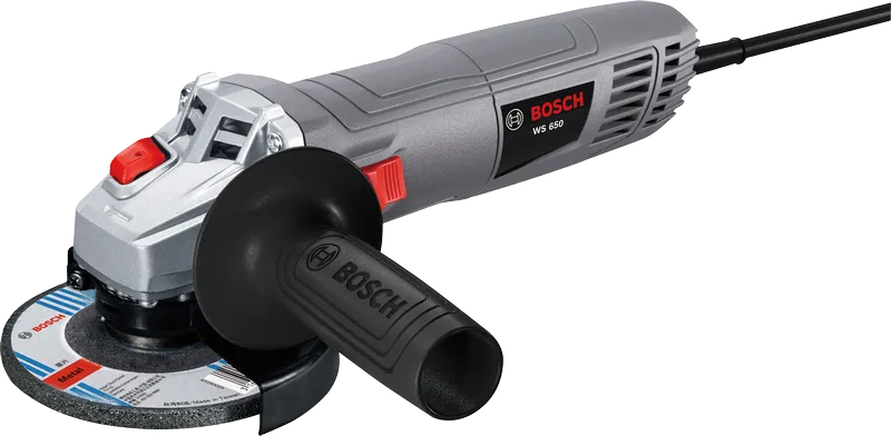 Bosch WS 650 Angle Grinder side view