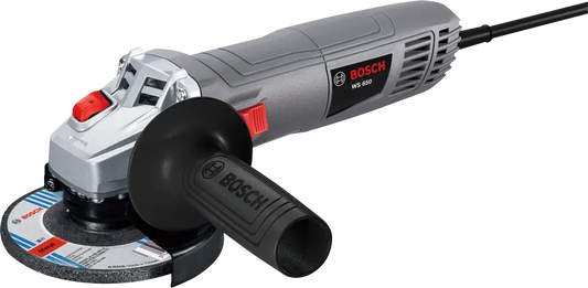 Bosch WS 650 Angle Grinder side view