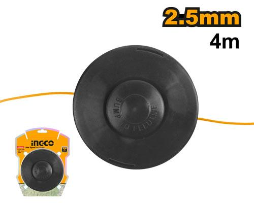 INGCO ALS25405 2.5mm 4m Replacement Trimmer Line Spool for INGCO Gasoline Grass Trimmers Double Blister